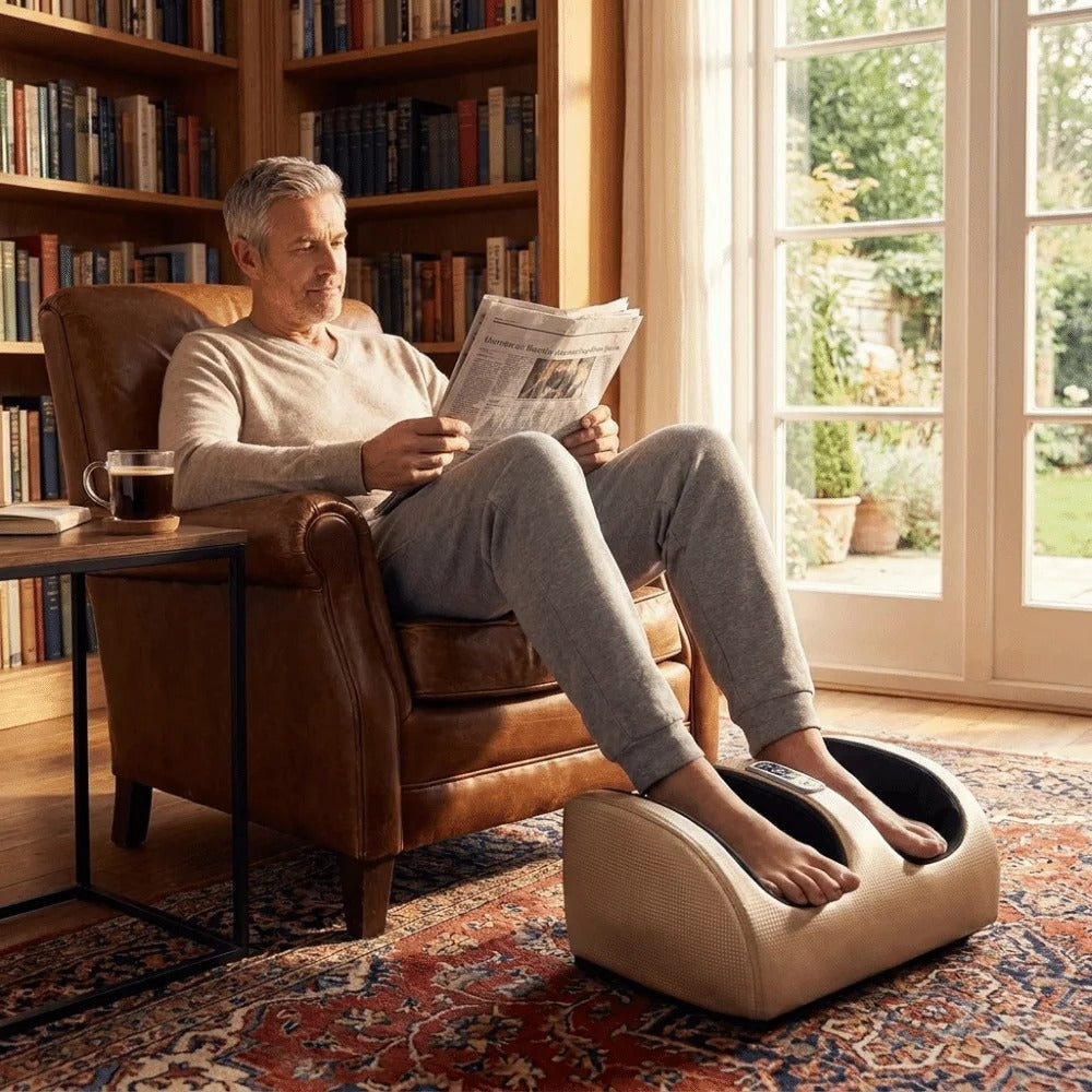 Electric Foot Massager Heating Health Care Therapy