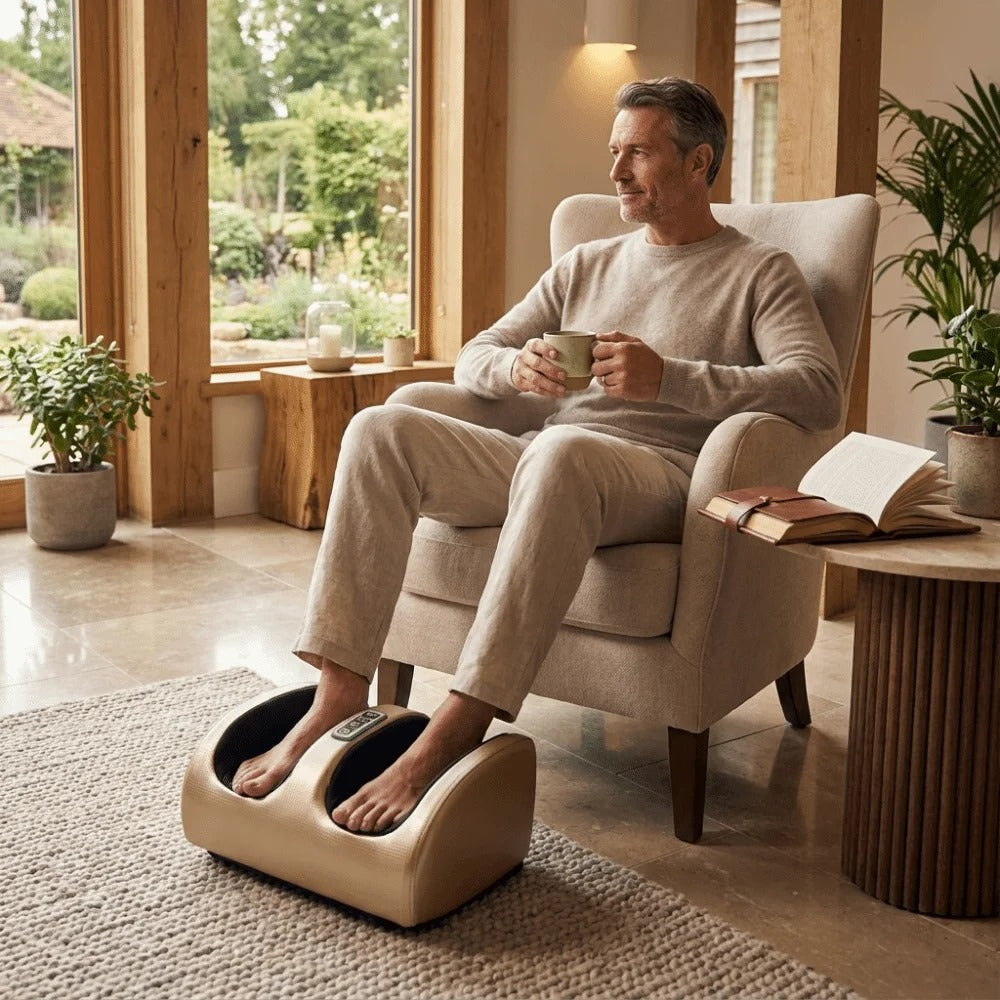 Electric Foot Massager Heating Health Care Therapy
